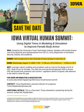 Virtual Human Summit brochure