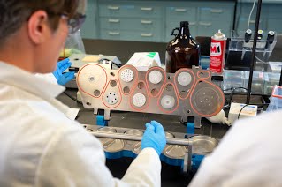 Fiegel Lab researchers