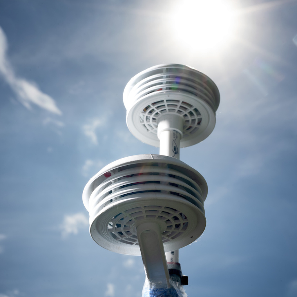 Photo of an atmospheric sensor