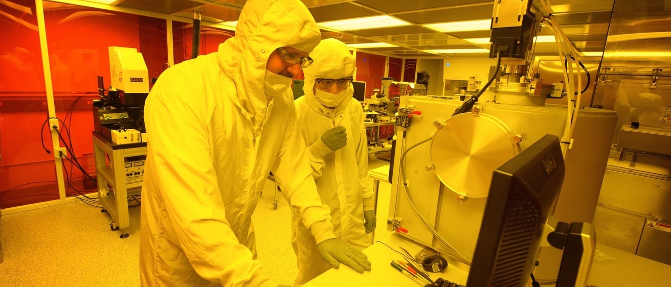 Researchers in the Laser Materials Processing Lab